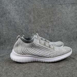 Tiosebon Shoes Womens 6 Slip On Sneakers Knit Active Casual Comfort Bungee Gray